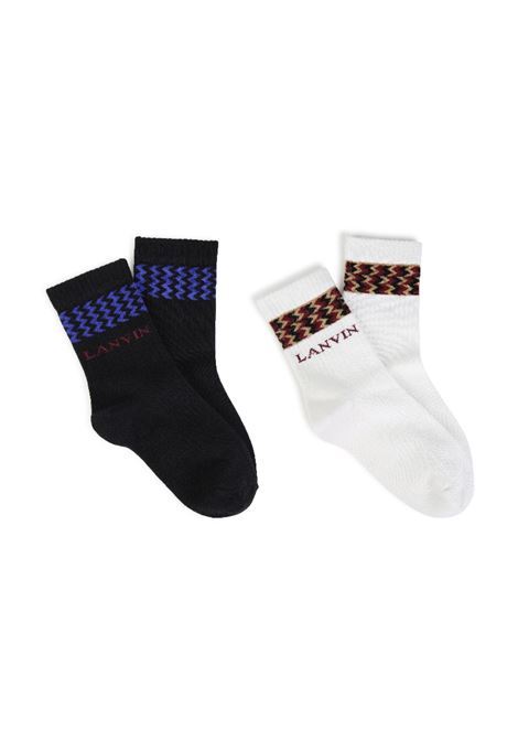 Set calzini con logo LANVIN KIDS | N30454N70